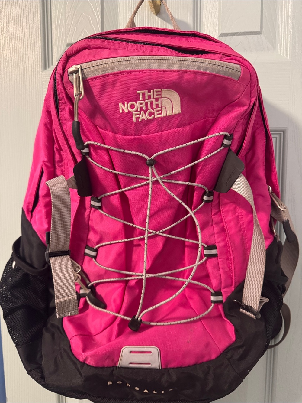 The North Face Hot Pink Borealis Backpack